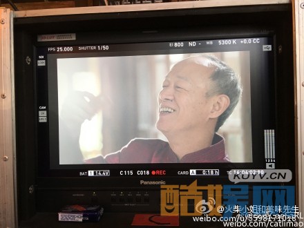  火柴小姐和美味先生片场照