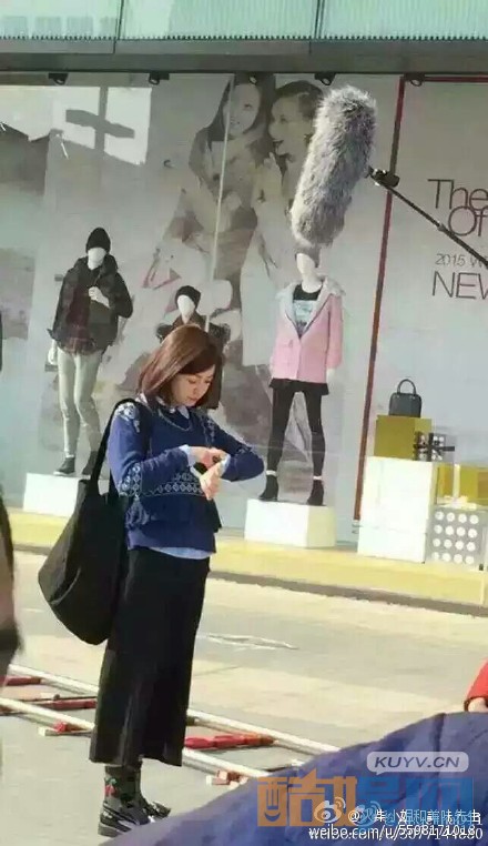  火柴小姐和美味先生片场照