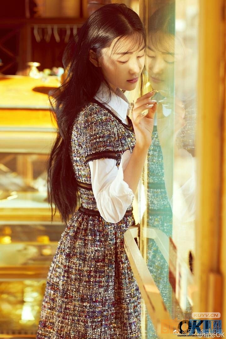 代文雯时尚街拍写真