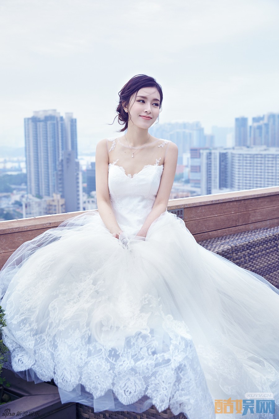 文咏珊长裙写真