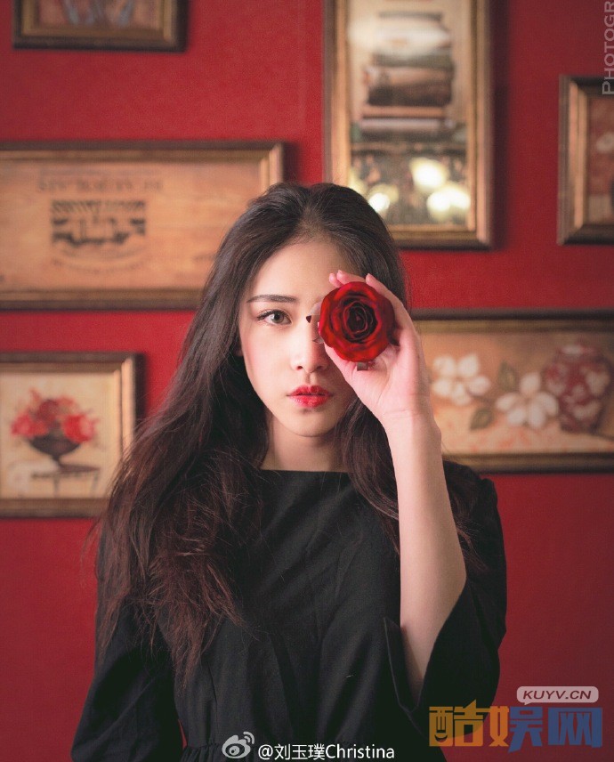 刘美彤少女写真