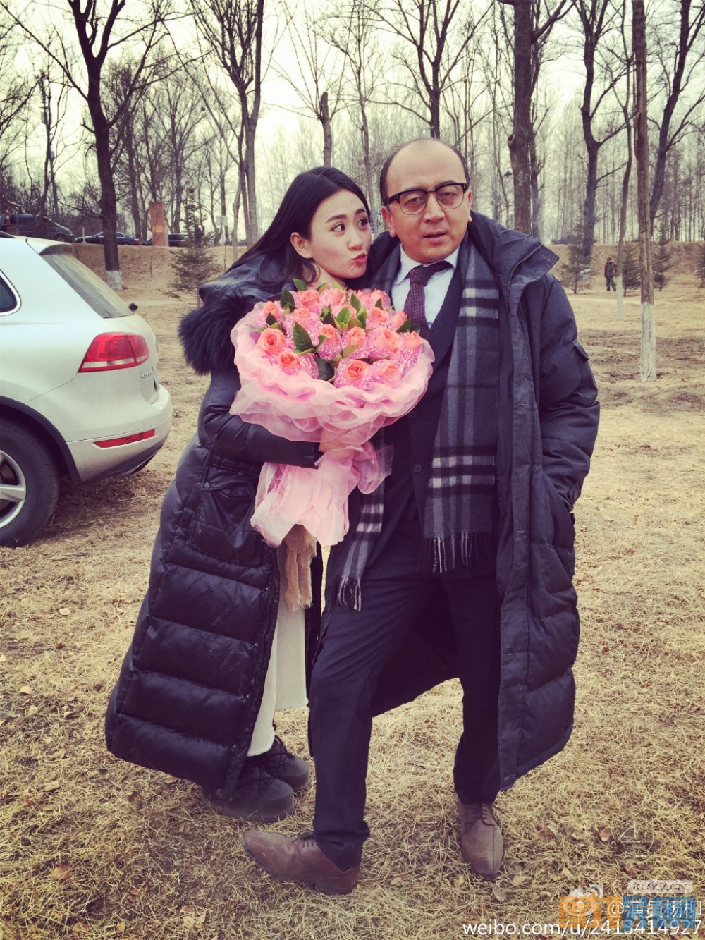 杨柳片场照写真