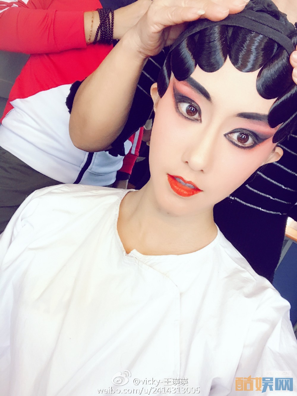 王瑛瑛片场照写真