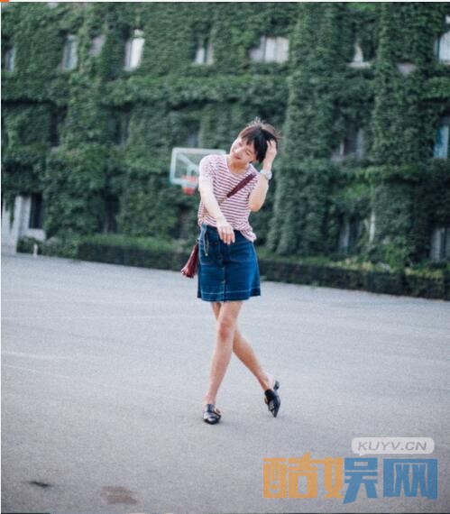 宋楠惜校园写真