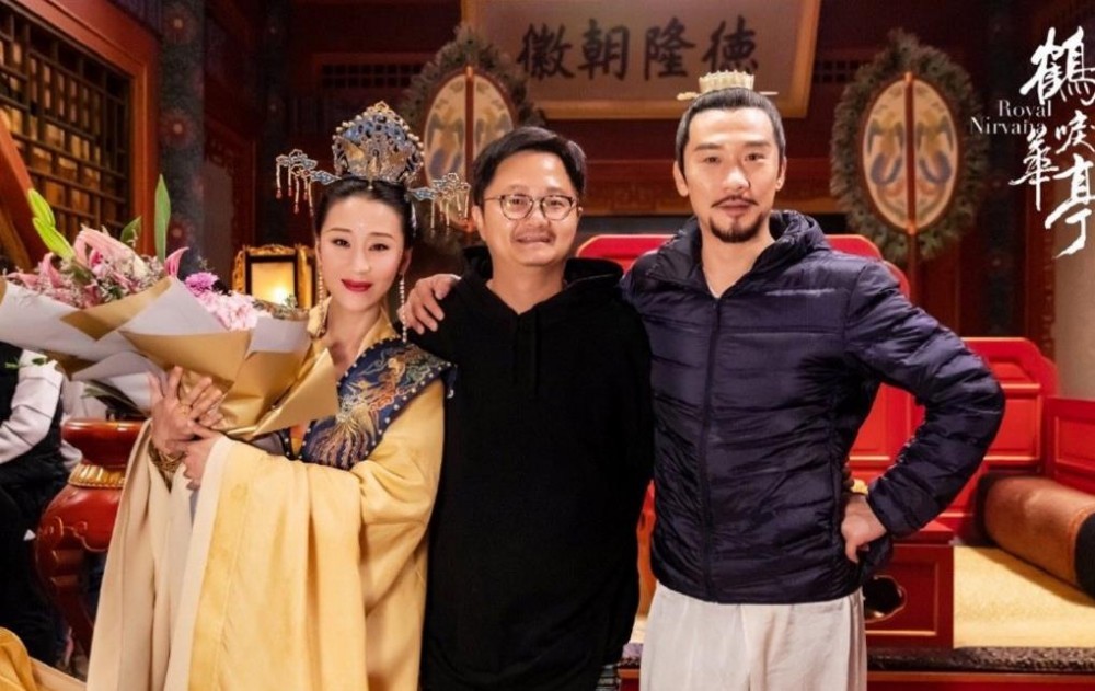 鹤唳华亭片场照