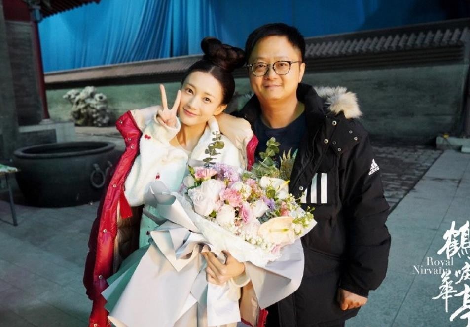 鹤唳华亭片场照