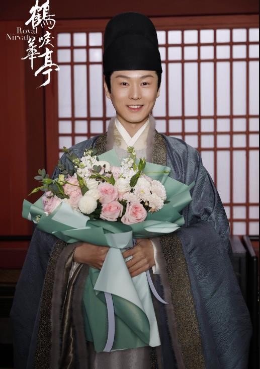 鹤唳华亭片场照