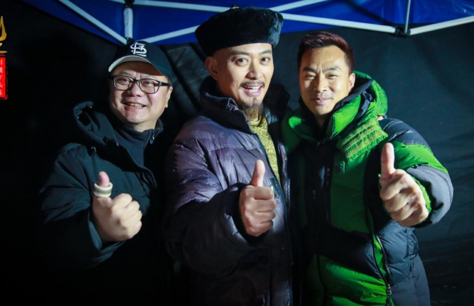 刘公案之刘墉下山东片场照