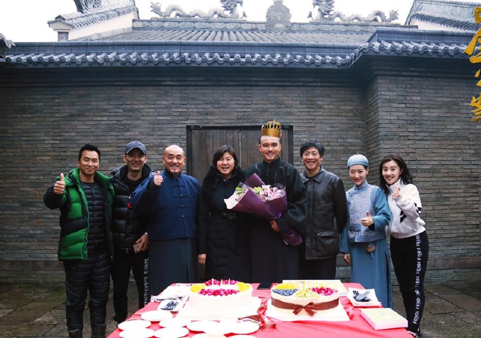 刘公案之刘墉下山东片场照