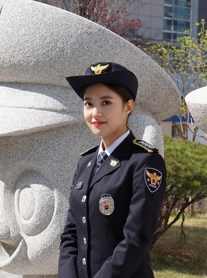 帅气警服照