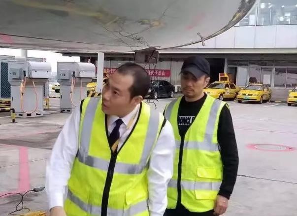 中国机长片场照