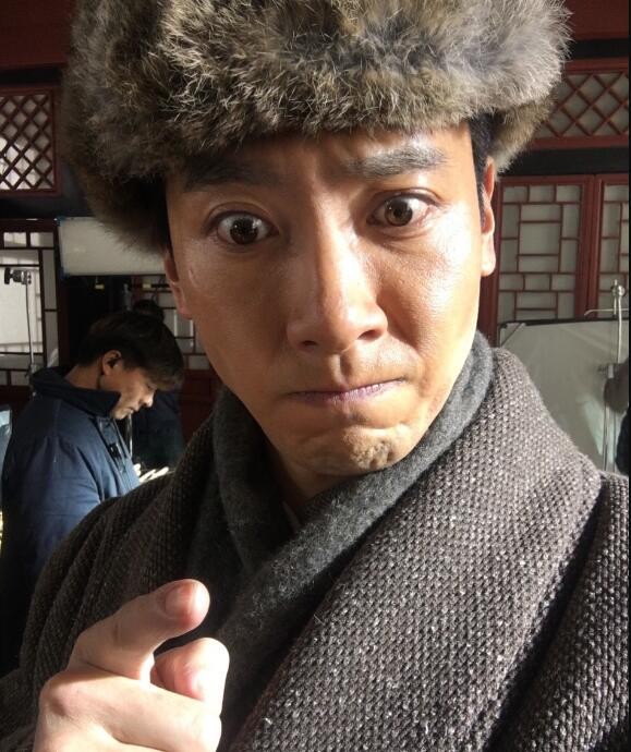赵波片场花絮照