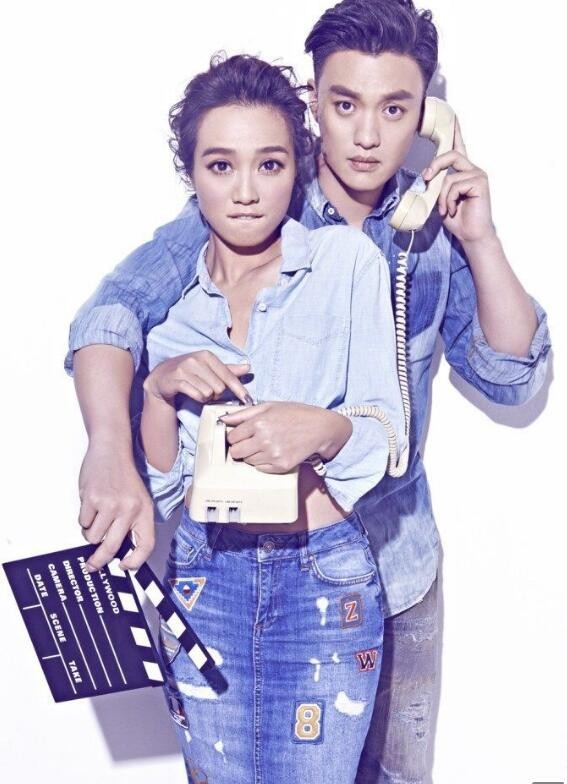 周一围和朱丹夫妻合照