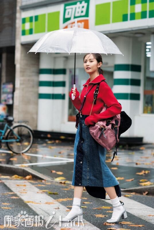 陈钰琪街拍写真