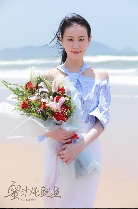 蜜汁炖鱿鱼片场照