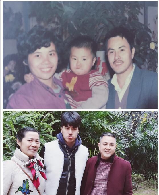 李晨浩家人合照