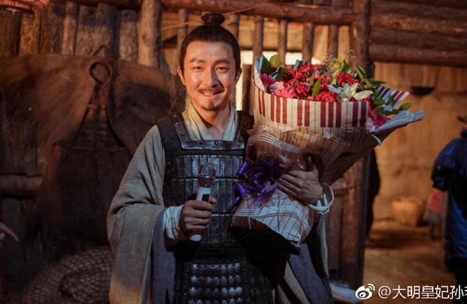 大明皇妃孙若微传片场照