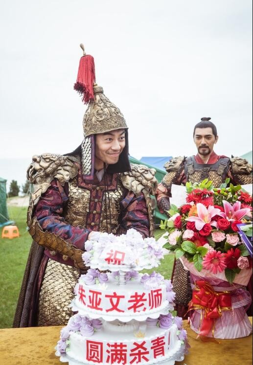 大明皇妃孙若微传片场照