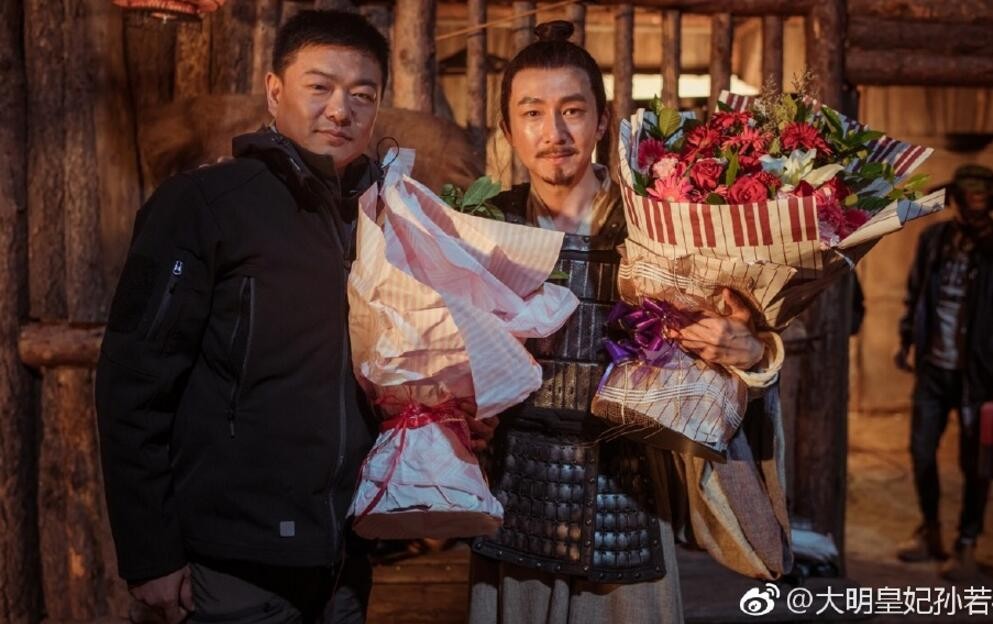 大明皇妃孙若微传片场照