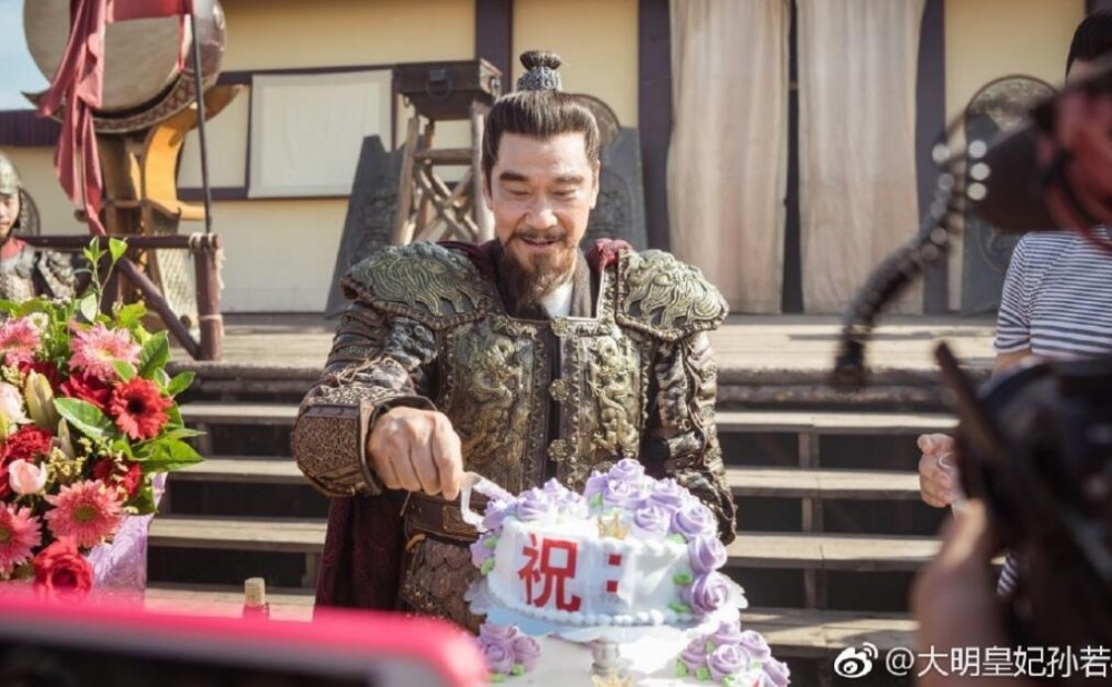 大明皇妃孙若微传片场照