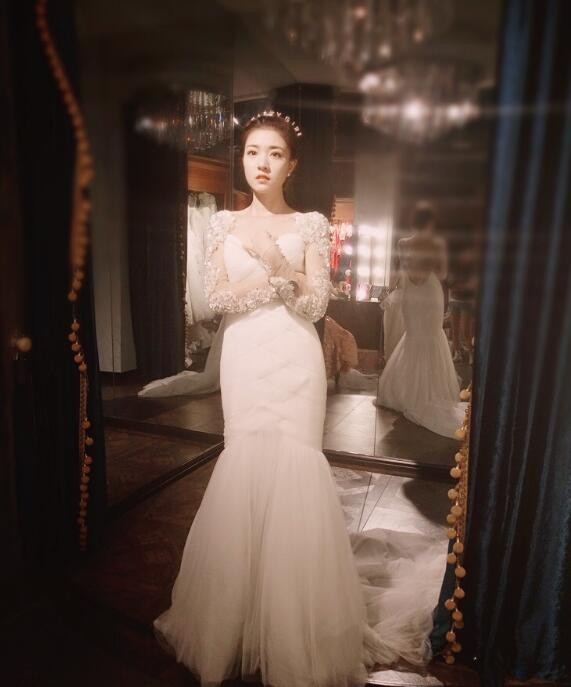 赵珞然婚纱写真