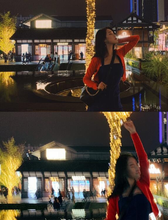 石纯子户外大片