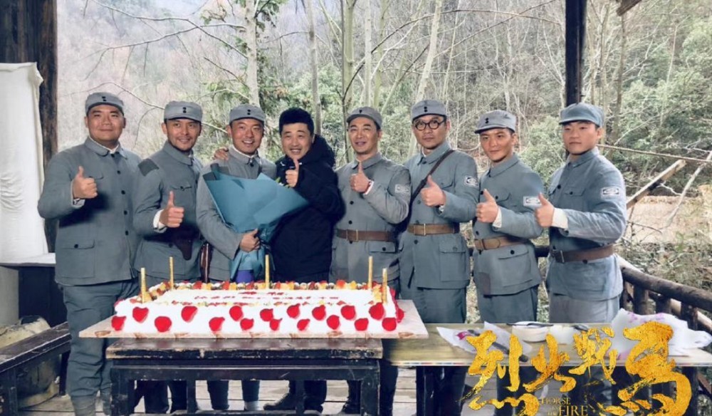 烈火战马片场照
