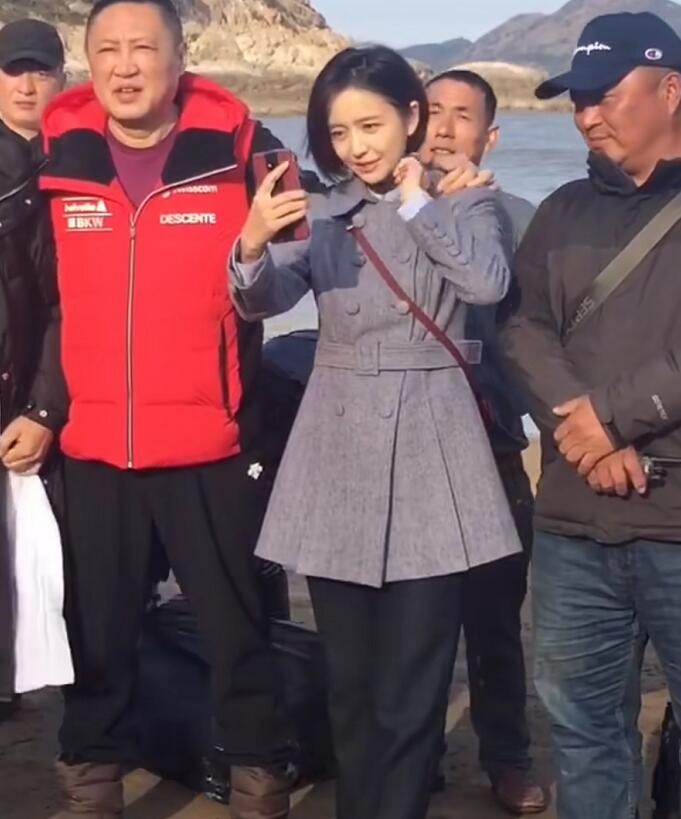碧海丹心片场照