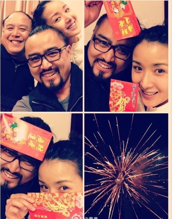 黄曼家人合照