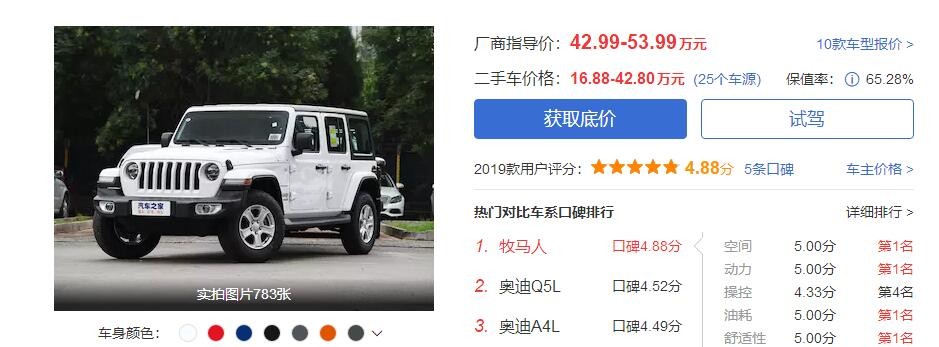 破冰行动李飞开的什么车?李飞开的车是什么牌子?多少钱?
