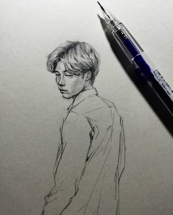 秦子墨手绘漫画卡通