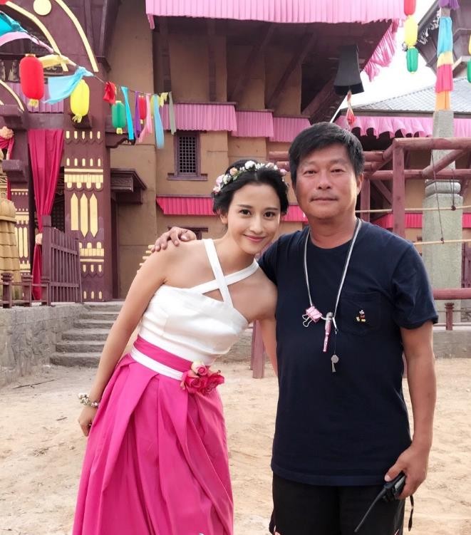 陈雅丽幕后片场照