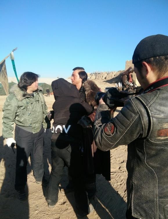 萍踪侠影片场照