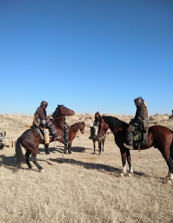 萍踪侠影片场照