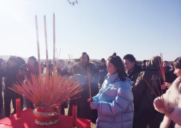 萍踪侠影片场照