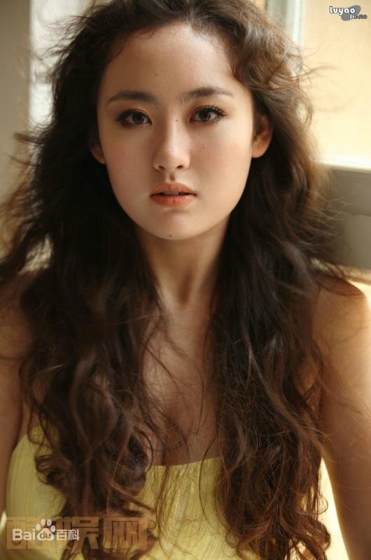 马程程早期青涩写真