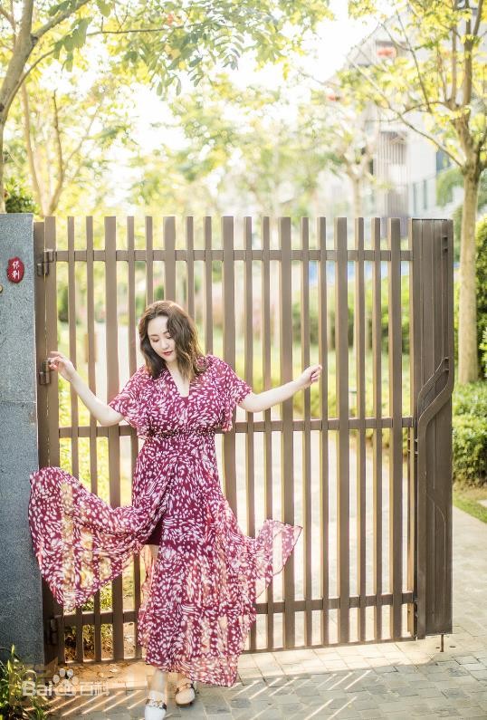 马程程户外休闲大片