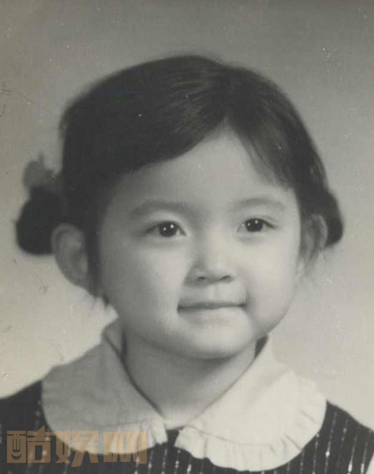 刘敏小时候照片