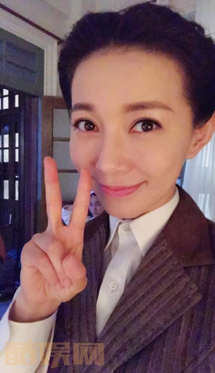 刘敏幕后花絮照