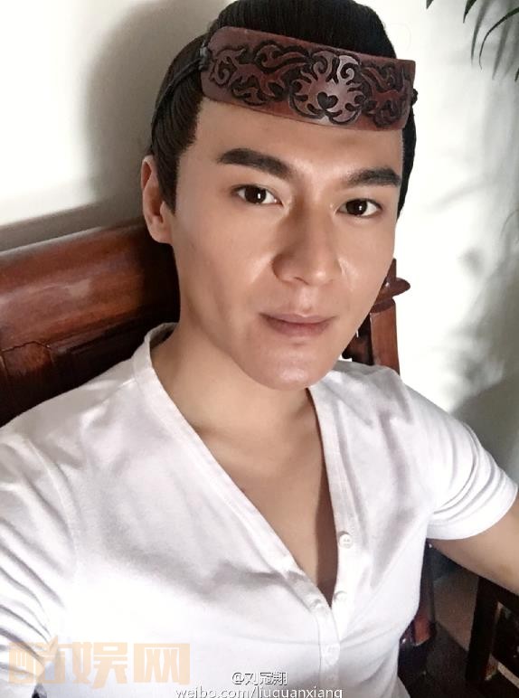 刘宇桥幕后片场照