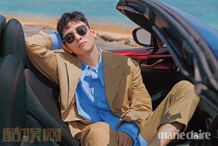 池昌旭marieclaire杂志画报写真