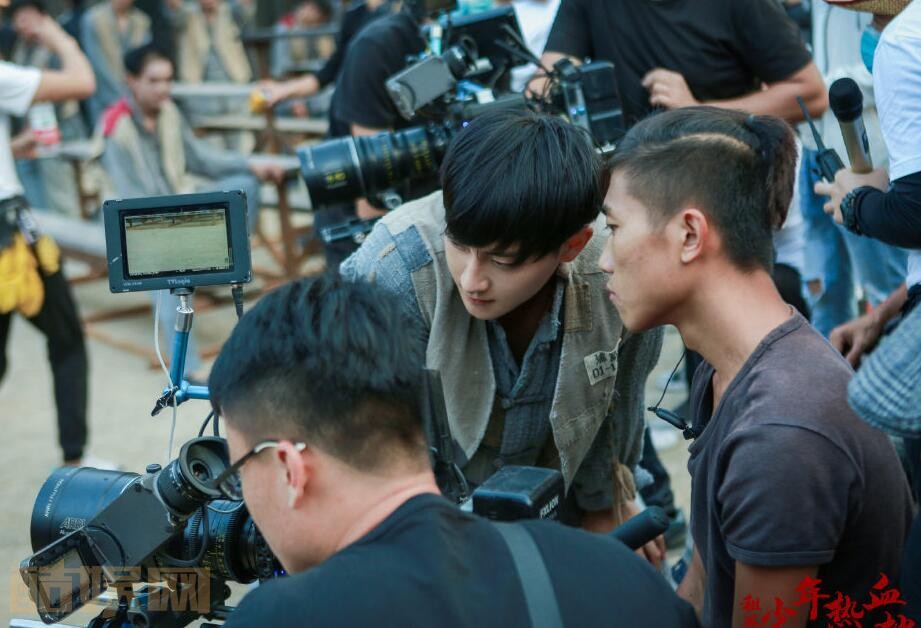 热血少年片场照