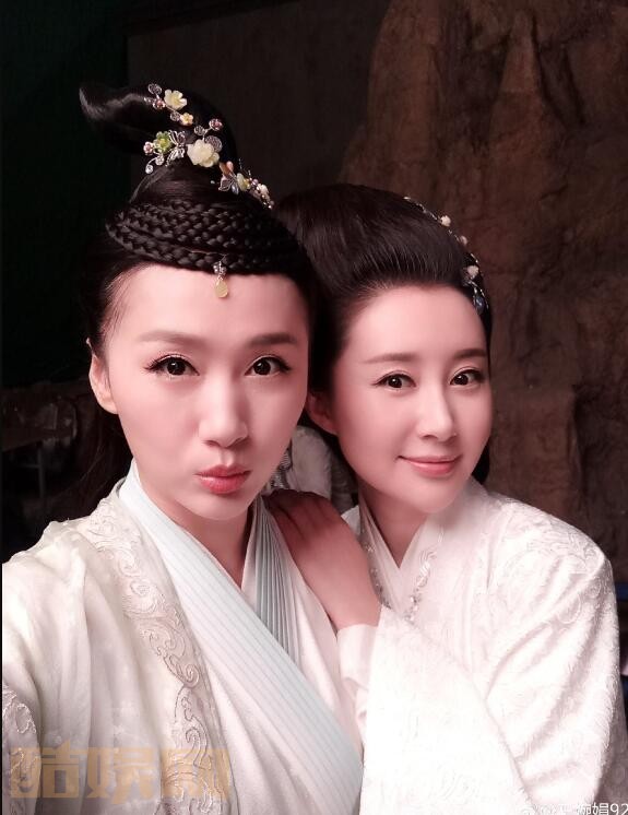 王婉娟幕后片场
