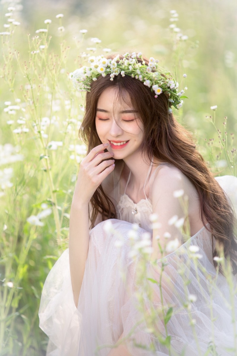 陈子蜜户外写真