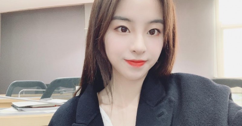 陈子蜜可爱甜美自拍照