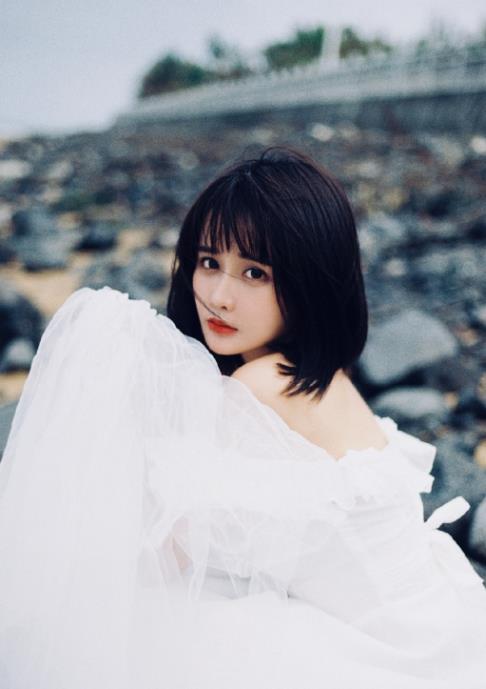 杨馥羽婚纱照写真