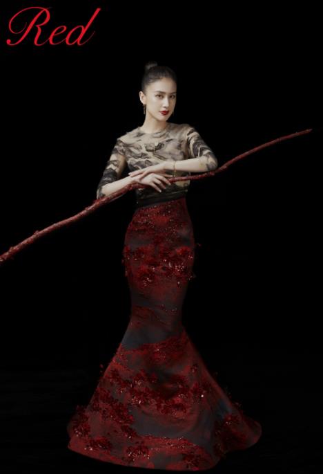 黄圣依Red杂志画报写真