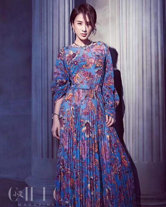 黄圣依小资CHIC杂志画报写真