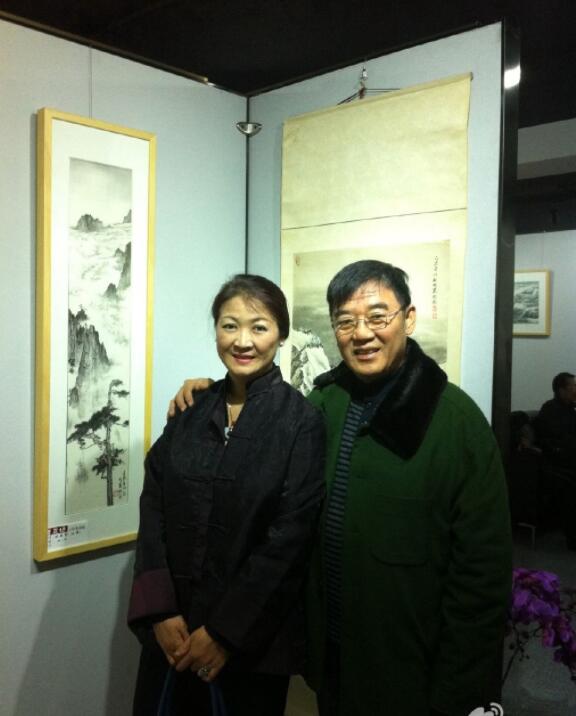 李立群和老婆合照
