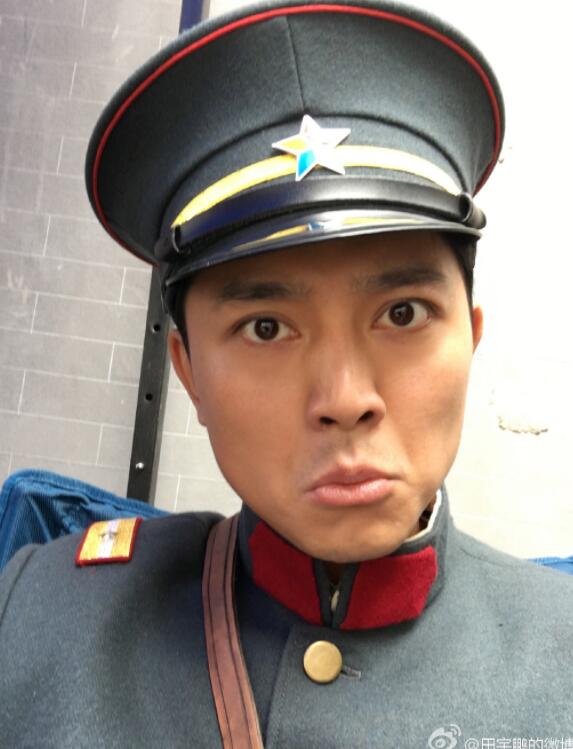 田峻丞幕后片场照